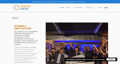 Desktop Screenshot of orangegrove.eu